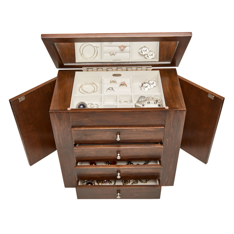 Gracie Oaks Henley Jewelry Box + & Reviews Wayfair